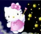 Hello Kitty является фея среди звезд